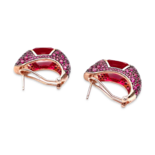 Пам'ятні позолочені сережки CZ