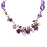 Намисто аметист