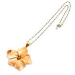 Halskette MOP orange Rubin