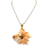Halskette MOP orange Rubin