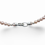 Pearl hat beads with silver details