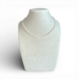 Pearl silver necklace