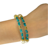 Pearls, agate bracelet