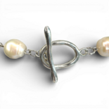 Срібне намисто з перлинами