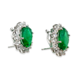 Boucles d'oreilles en argent de la princesse Diana