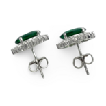 Срібні сережки Принцеса Діана