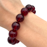 Red amber bracelet