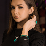 Каблучка в сріблі та Параїба