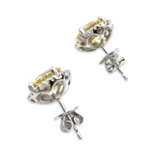 Boucles d'oreilles rondes en argent 11 mm