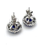 圆形银耳环 11 mm