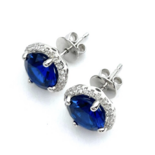 圆形银耳环 11 mm