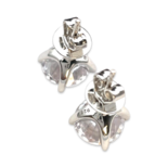 Pendientes Redondos de Plata con Circonitas 9 mm