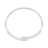 Silberarmband mit Zirkonen