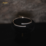 Silberarmband mit Zirkonen