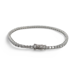 Pulsera de Tenis de Plata con Circonitas