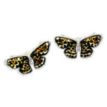 Pendientes Plata Ámbar Mariposa