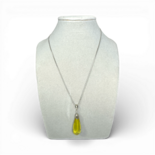 Silberbernstein Halskette