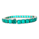 Silver bracelet Paraiba