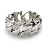 Silver Braided ring