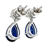 Boucles d'oreilles pendantes en argent