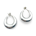 Silver earrings