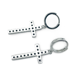 Pendientes de plata Cruces