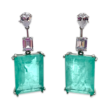 Pendientes de Plata Paraíba