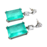 Срібні сережки Параїба