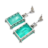 Срібні сережки Параїба