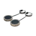 Silberohrringe mit Bernstein