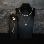 Silver Necklace «Cross»