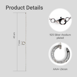 Collier en argent «Nail»