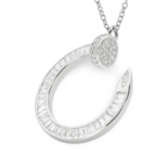 Collier en argent «Nail»
