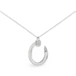 Silver Necklace «Nail»