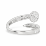 Срібна каблучка «Ніготь