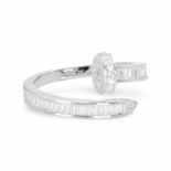 Срібна каблучка «Ніготь