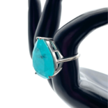 Silver ring Paraiba