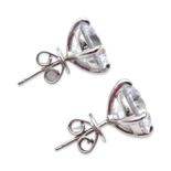 Срібні сережки з кристалами