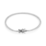 Pulsera Tenis Plata con Circonitas