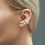 Silver zircon Ear Cuff