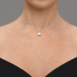 Collar de circonitas de plata