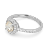 Silver Zircon Ring