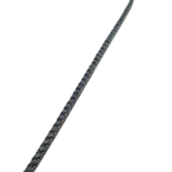 Bracelet tennis avec cubic zirconia noir