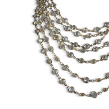 Zirconia Necklace — Gold Plated 925 Sterling Silver