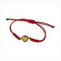 Amber bracelet “Heart”