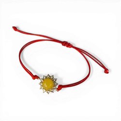 Amber bracelet “Sun”