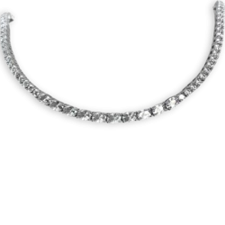 Collar de Plata con Circonitas