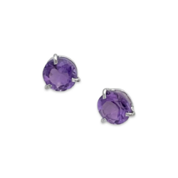 Сережки аметист