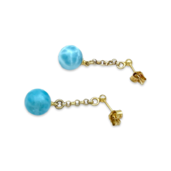 Pendientes Larimar