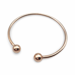 Pulsera de plata bañada en oro